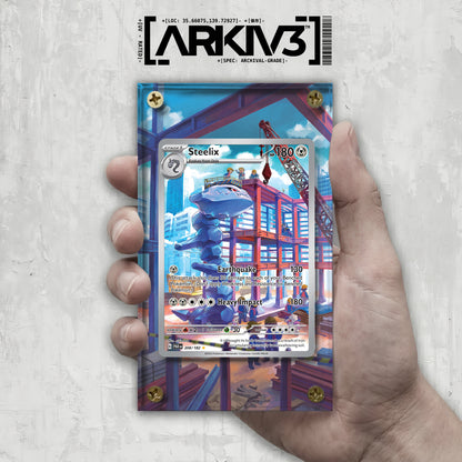 [UNIT: 208/182] // Steelix Extended Art Display Case - Raw