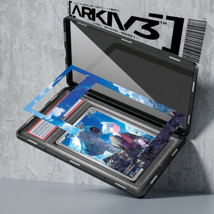 ARKIV3 PSA graded exploded mockup
