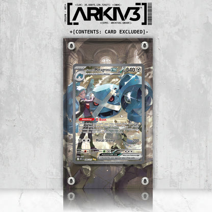 [UNIT: 289/217] // Steven's Metagross ex Extended Art Display Case - Raw