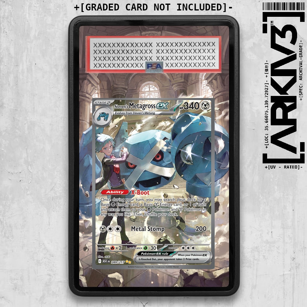 ARKIV3 PSA graded front - Black