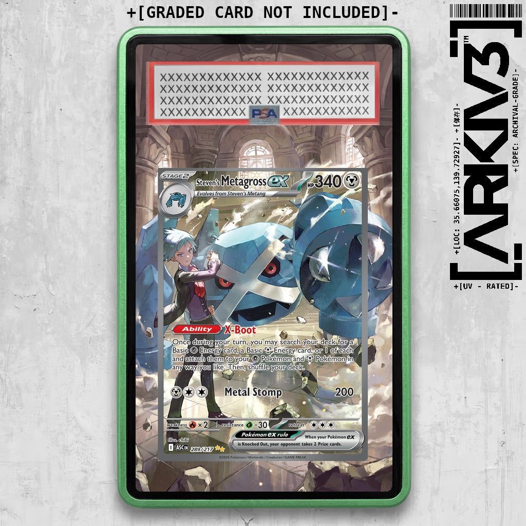 ARKIV3 PSA graded front - Green
