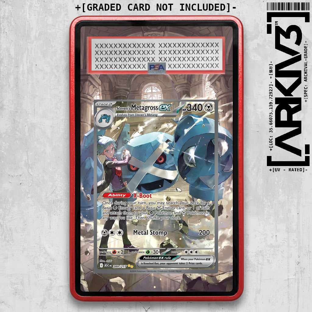 ARKIV3 PSA graded front - Red