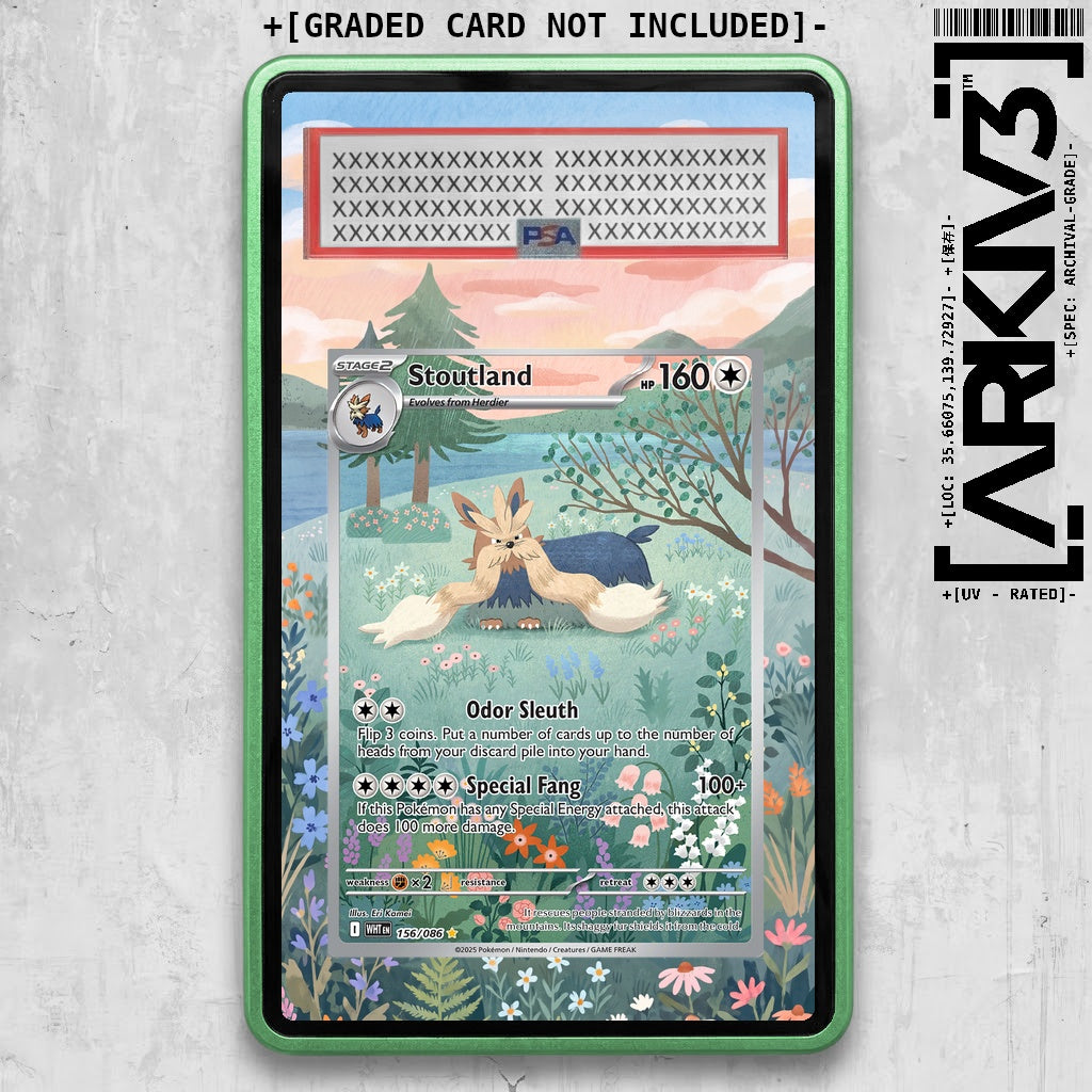 ARKIV3 PSA graded front - Green