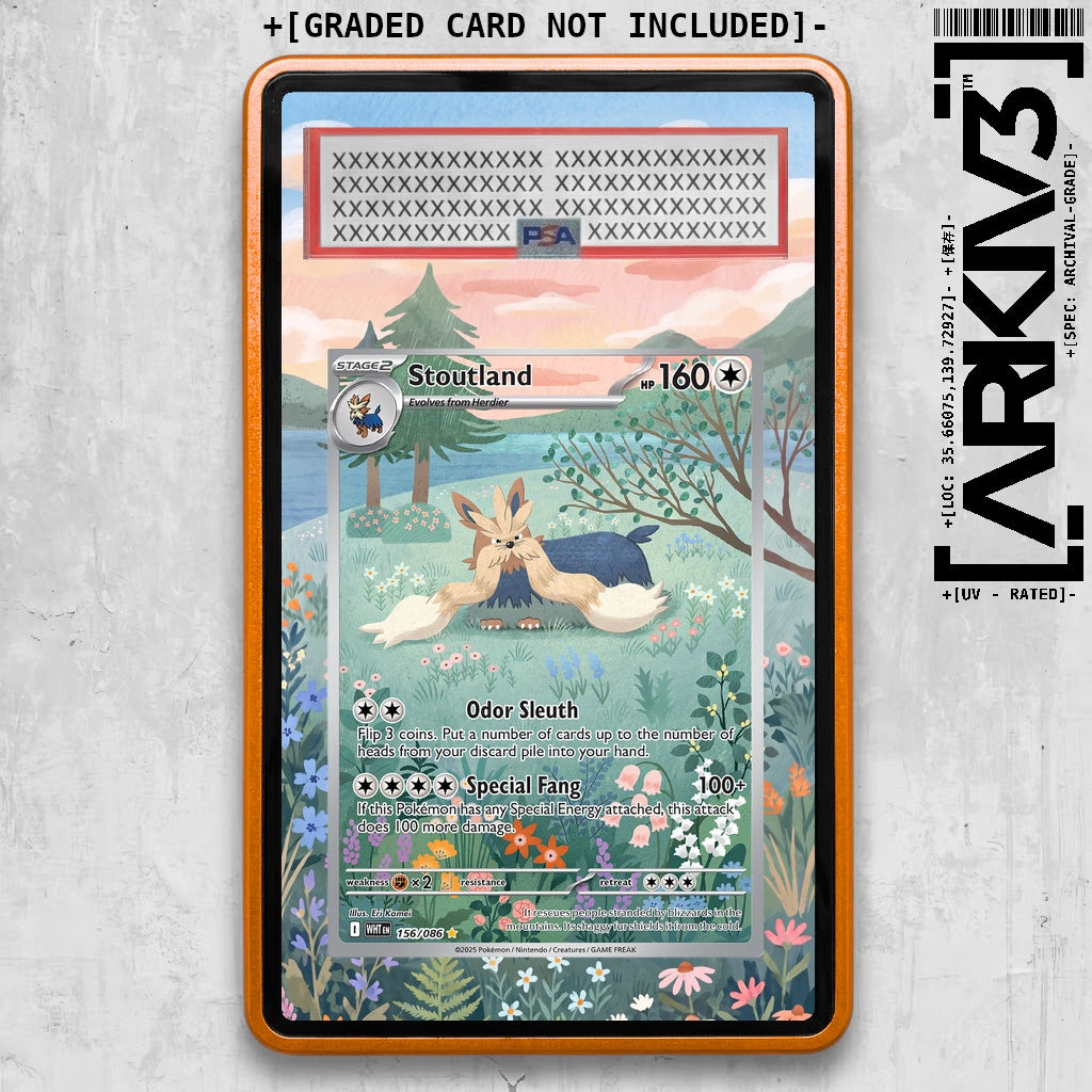 ARKIV3 PSA graded front - Orange