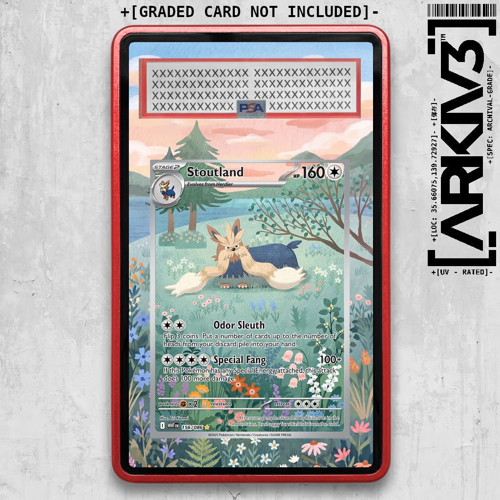 ARKIV3 PSA graded front - Red