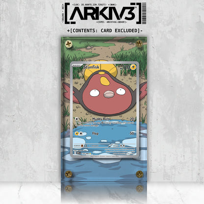 [UNIT: 118/86] // Stunfisk Extended Art Display Case - Raw
