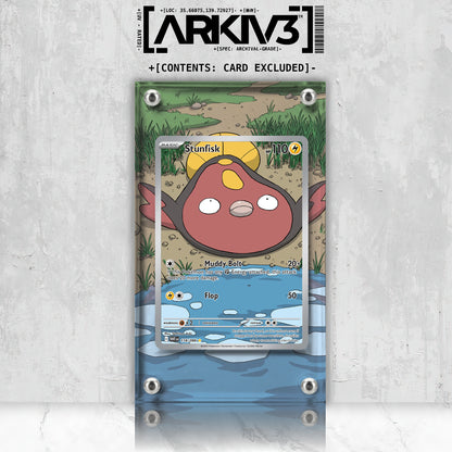 [UNIT: 118/86] // Stunfisk Extended Art Display Case - Raw