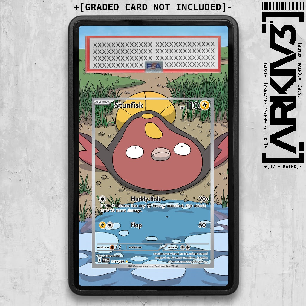ARKIV3 PSA graded front - Black
