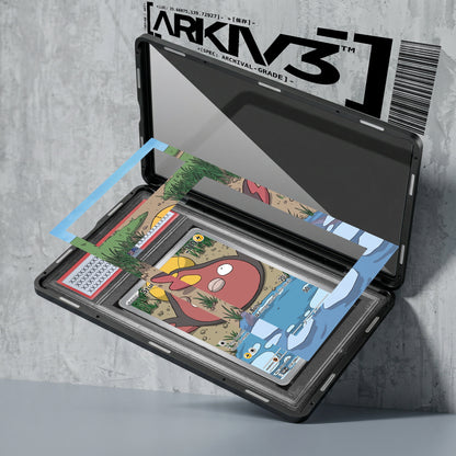 ARKIV3 PSA graded exploded mockup