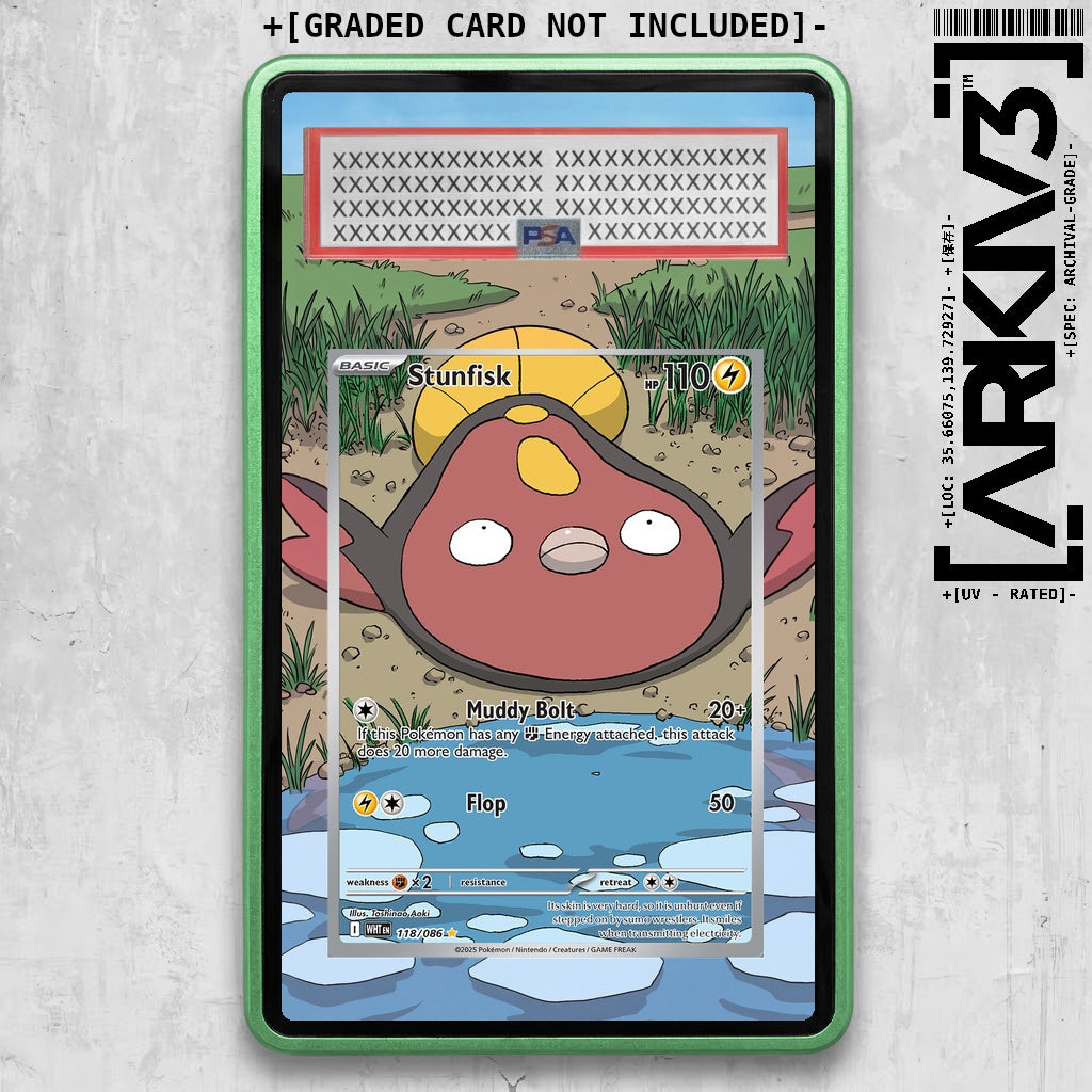 ARKIV3 PSA graded front - Green