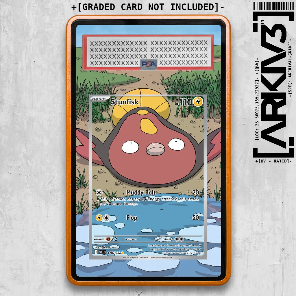 ARKIV3 PSA graded front - Orange