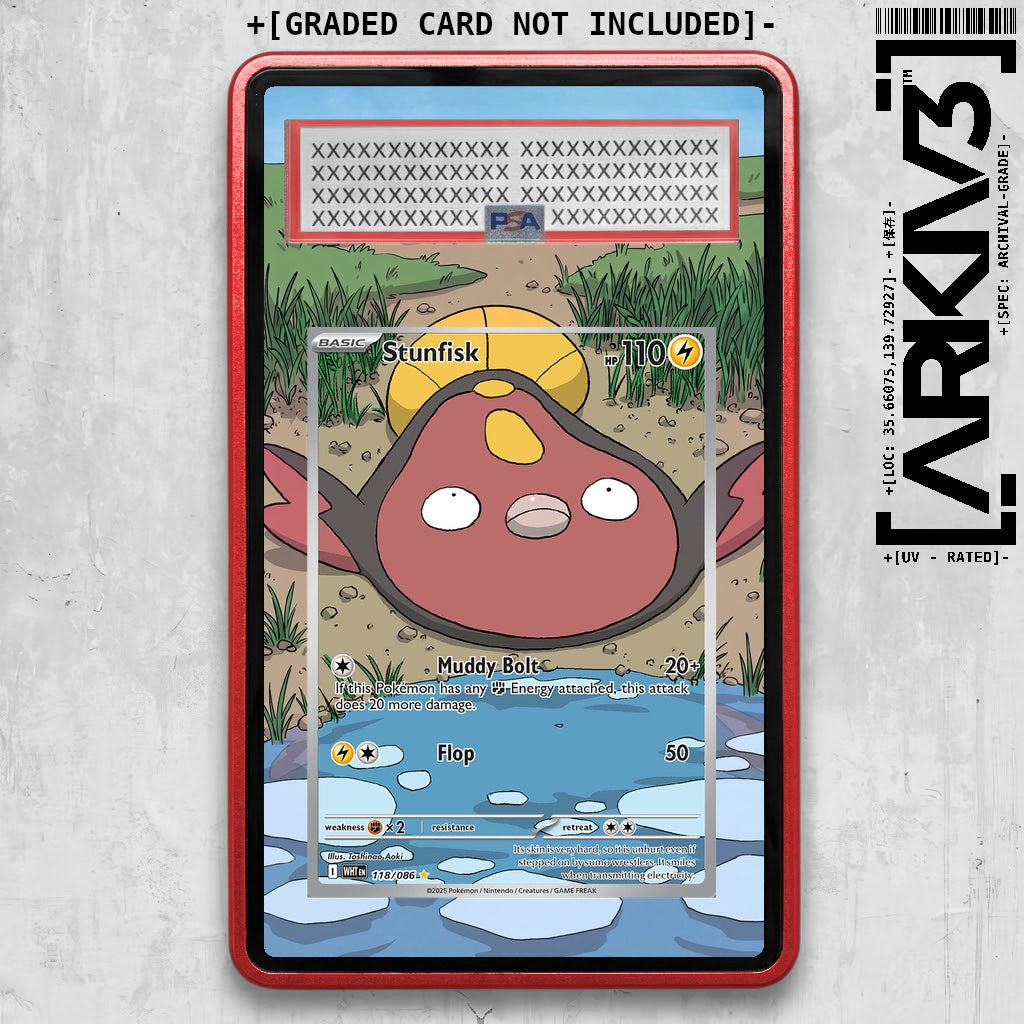 ARKIV3 PSA graded front - Red