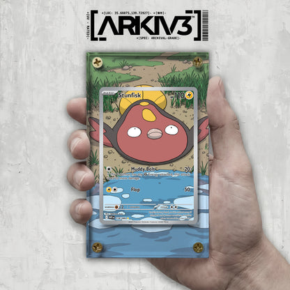 [UNIT: 118/86] // Stunfisk Extended Art Display Case - Raw