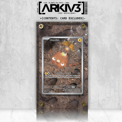 [UNIT: 202/191] // Stunfisk Extended Art Display Case - Raw
