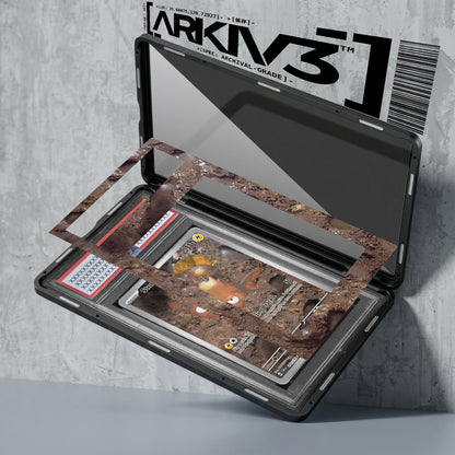 ARKIV3 PSA graded exploded mockup