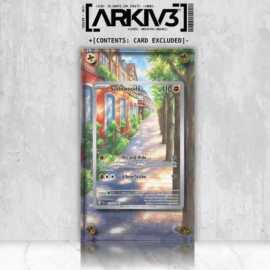 [UNIT: 219/193] // Sudowoodo Extended Art Display Case - Raw