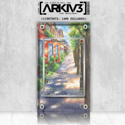 [UNIT: 219/193] // Sudowoodo Extended Art Display Case - Raw