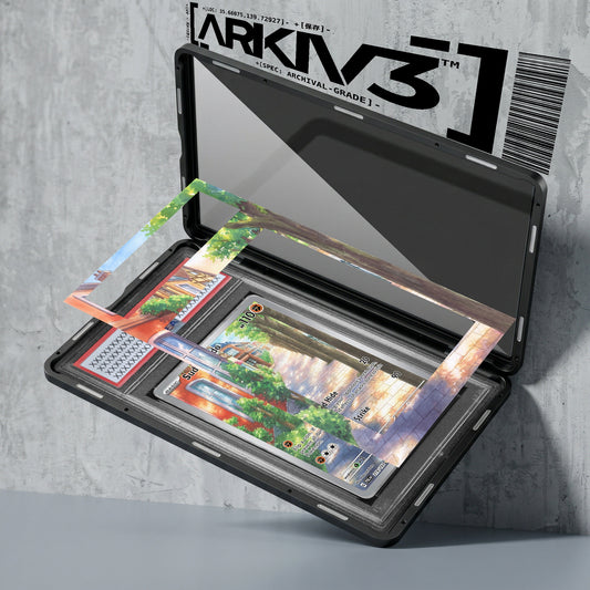 ARKIV3 PSA graded exploded mockup