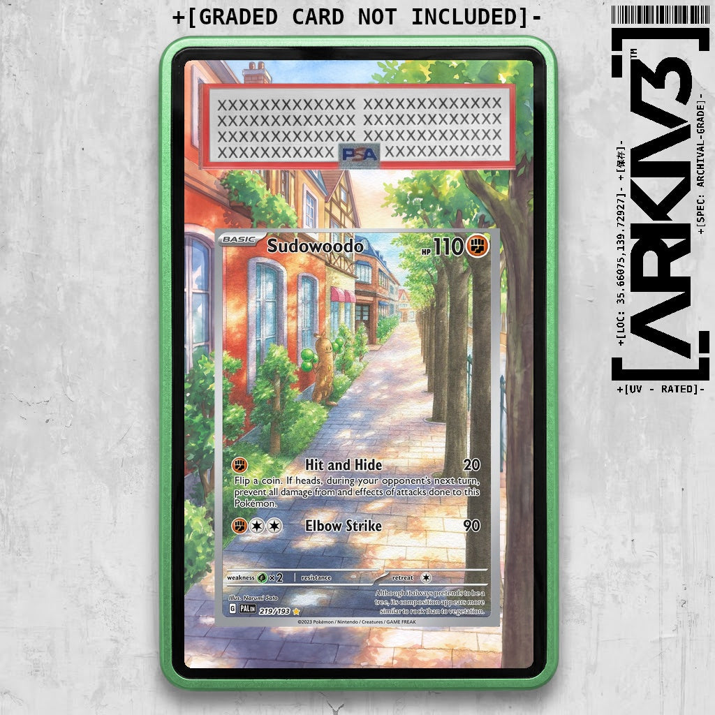 ARKIV3 PSA graded front - Green