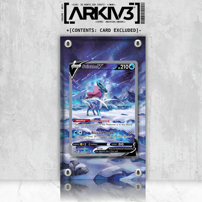 [UNIT: GG38/70] // Suicune V Extended Art Display Case - Raw