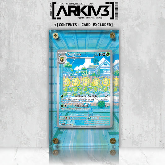 [UNIT: 169/167] // Sunflora Extended Art Display Case - Raw