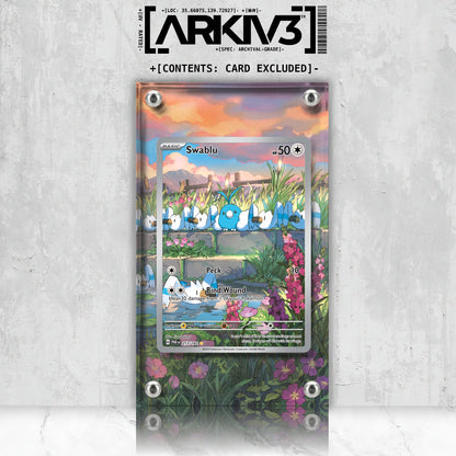 [UNIT: 213/182] // Swablu Extended Art Display Case - Raw
