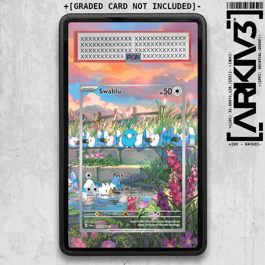 ARKIV3 PSA graded front - Black