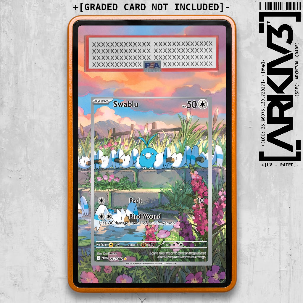 ARKIV3 PSA graded front - Orange
