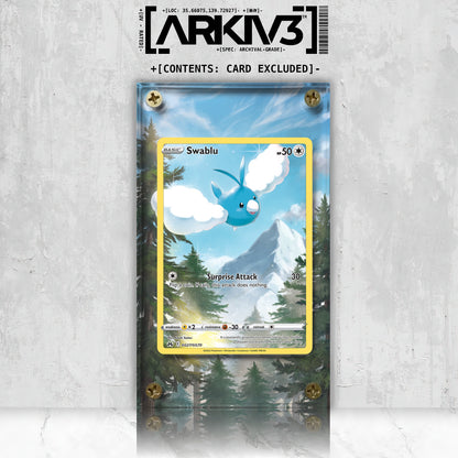 [UNIT: GG27/70] // Swablu Extended Art Display Case - Raw