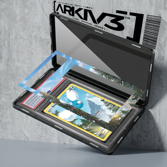 ARKIV3 PSA graded exploded mockup