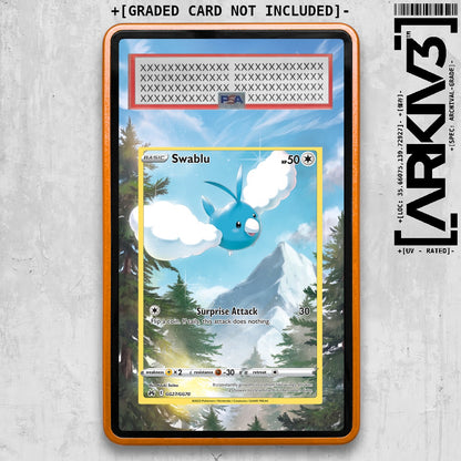 ARKIV3 PSA graded front - Orange