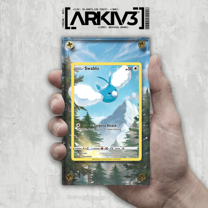 [UNIT: GG27/70] // Swablu Extended Art Display Case - Raw