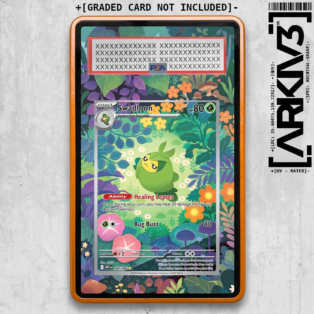 ARKIV3 PSA graded front - Orange