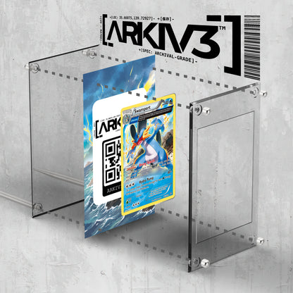 [UNIT: 36/160] // Swampert Extended Art Display Case - Raw