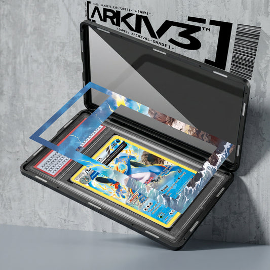 ARKIV3 PSA graded exploded mockup