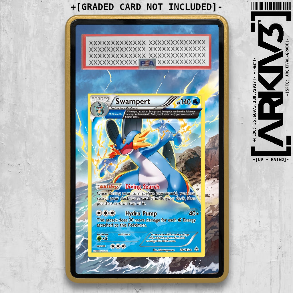 ARKIV3 PSA graded front - Gold
