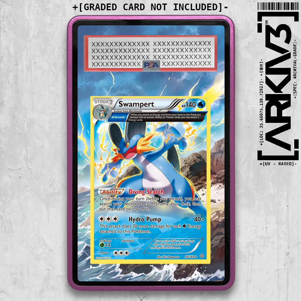 ARKIV3 PSA graded front - Purple