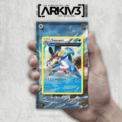 [UNIT: 36/160] // Swampert Extended Art Display Case - Raw