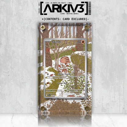 [UNIT: 165/159] // Swinub Extended Art Display Case - Raw