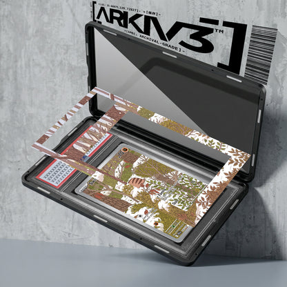 ARKIV3 PSA graded exploded mockup