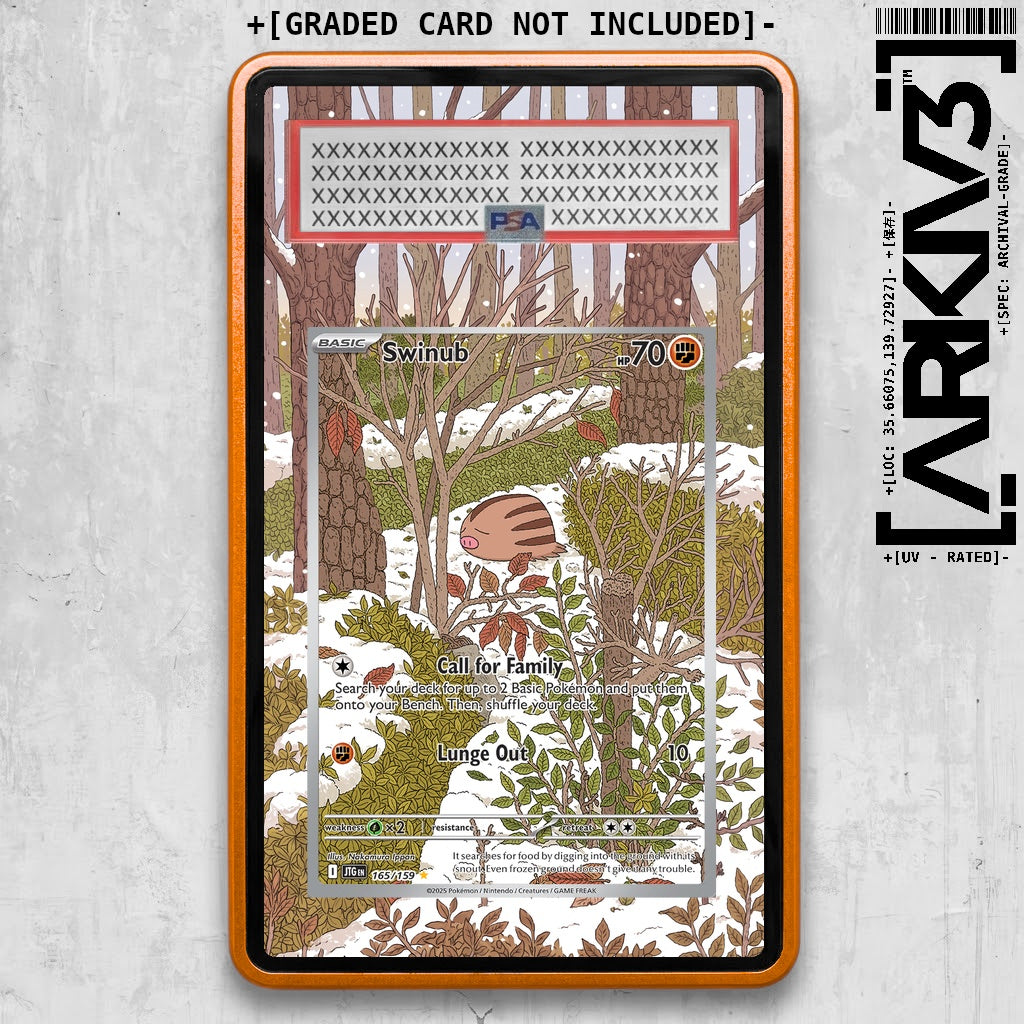 ARKIV3 PSA graded front - Orange