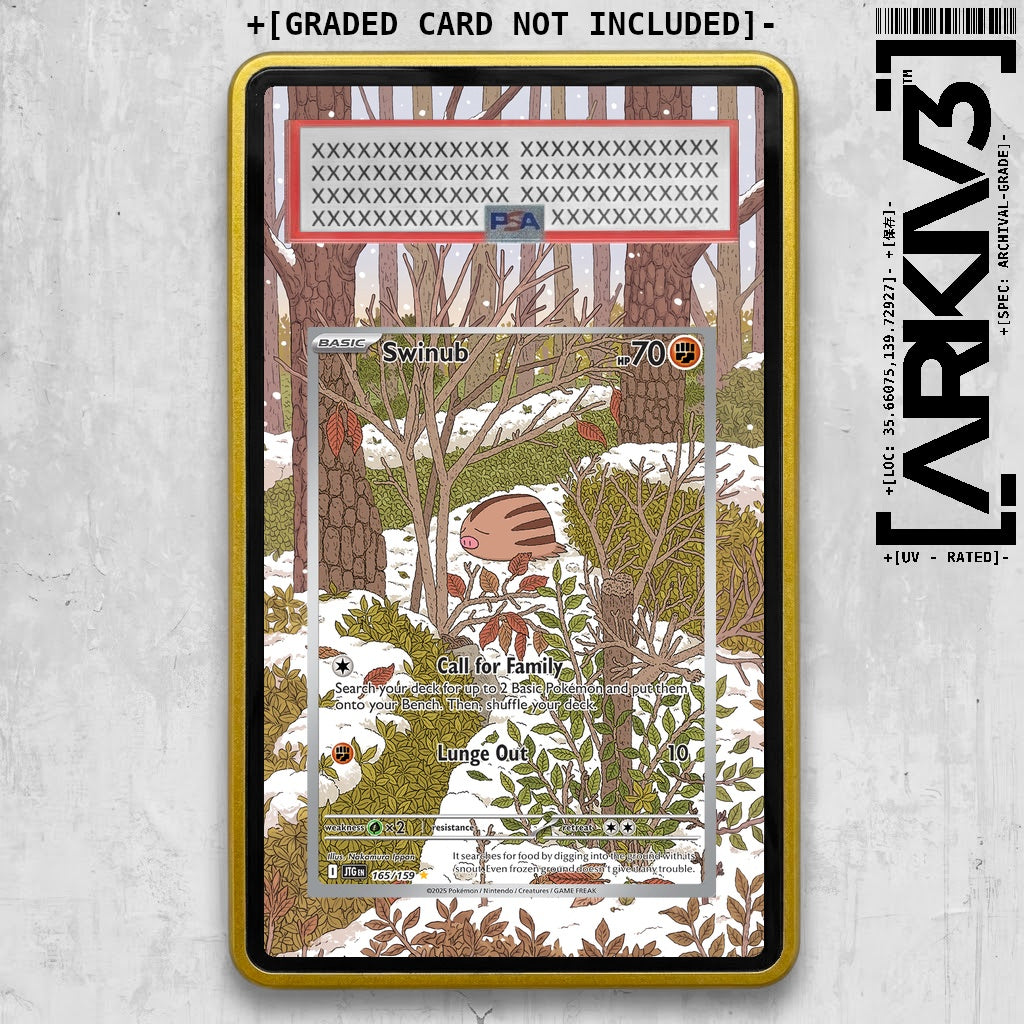ARKIV3 PSA graded front - Yellow