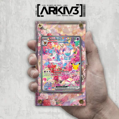 [UNIT: 153/128] // Sylveon ex Extended Art Display Case - Raw