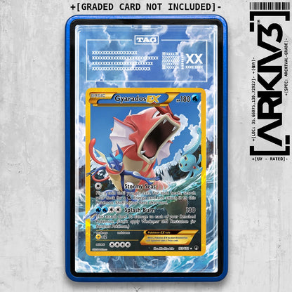 [UNIT: 123/122] // PSA/TAG Gyarados EX Extended Art Display Case - Graded