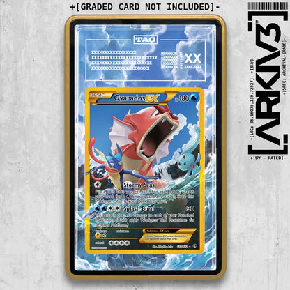 [UNIT: 123/122] // PSA/TAG Gyarados EX Extended Art Display Case - Graded