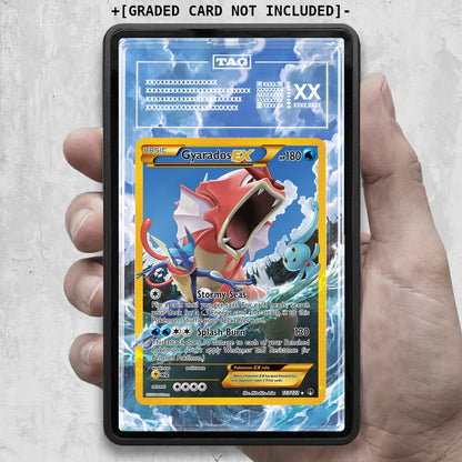 [UNIT: 123/122] // PSA/TAG Gyarados EX Extended Art Display Case - Graded