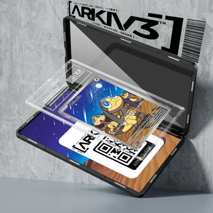 ARKIV3 TAG graded exploded mockup