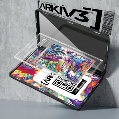 ARKIV3 TAG graded exploded mockup