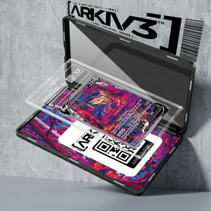 ARKIV3 TAG graded exploded mockup