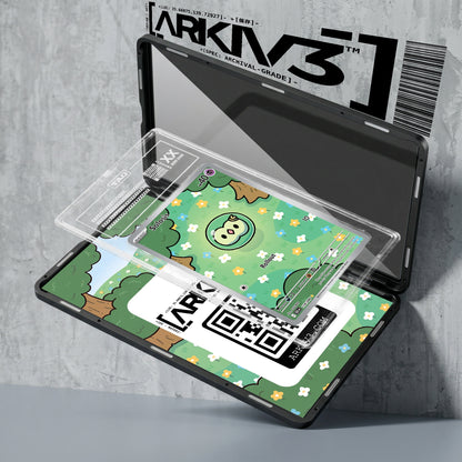 ARKIV3 TAG graded exploded mockup